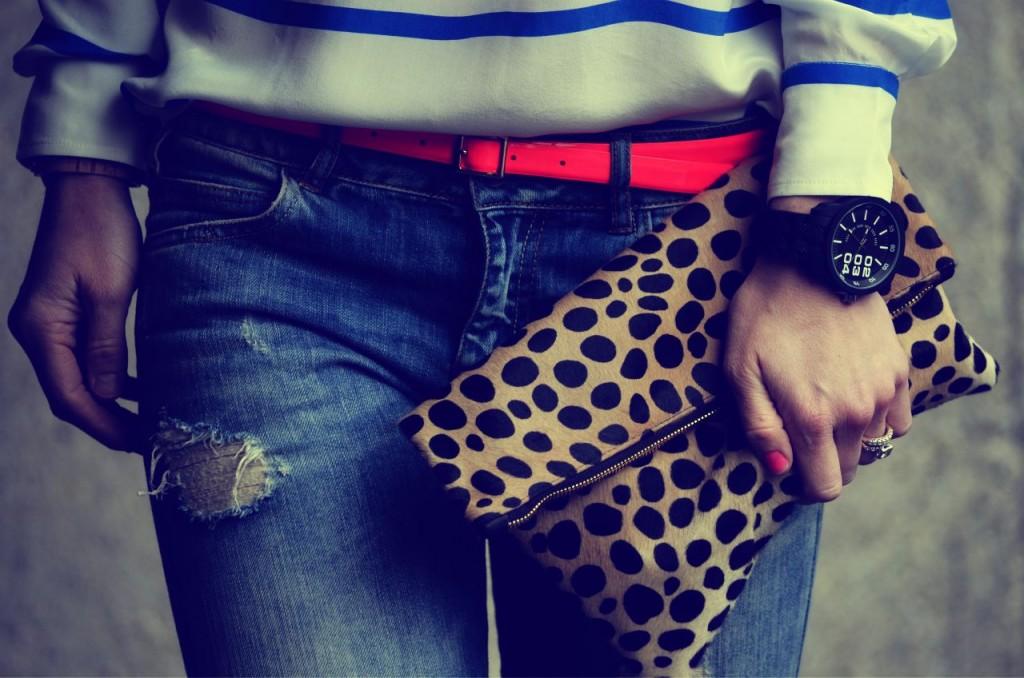 Leopard mala torbica