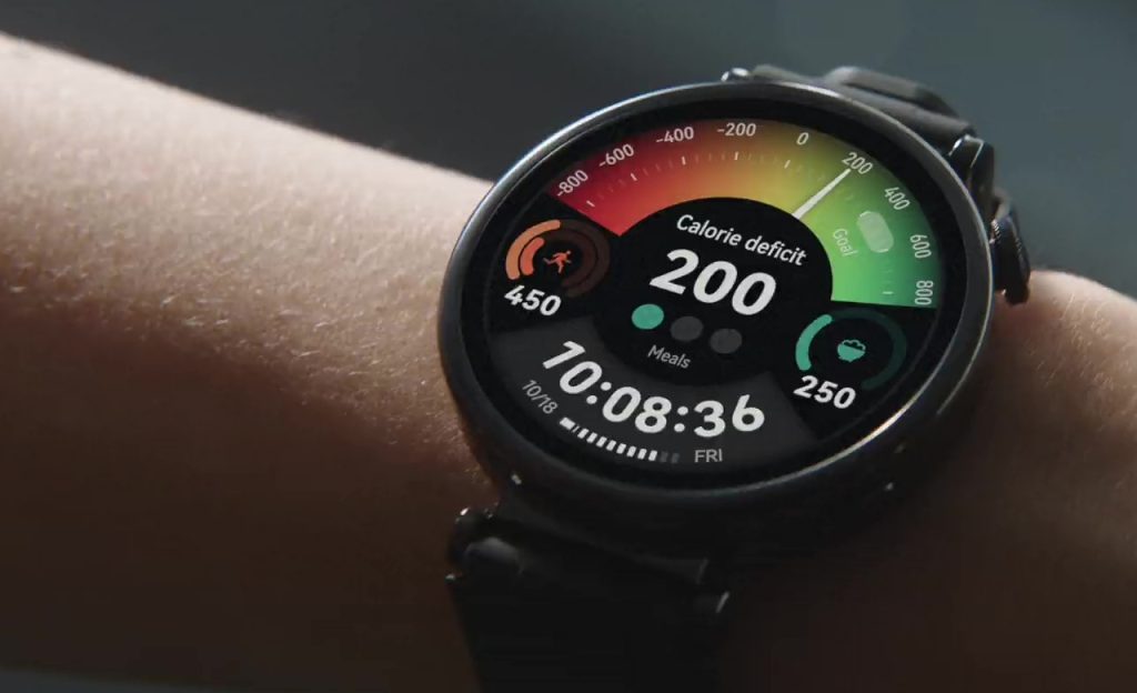 Pogled na zaslon pametne ure Huawei Watch GT 4