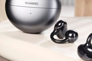 slušalke TWS Huawei Freeclip odprtega tipa