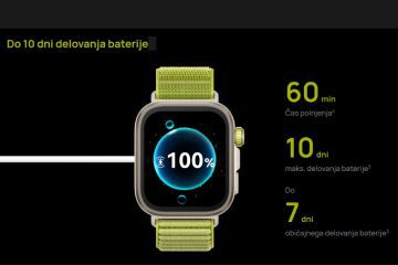 življenjska doba baterije pametne ure Huawei watch fit 4 Pro