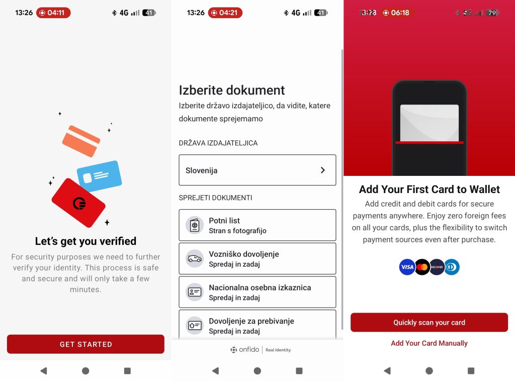 Namestitev aplikacije CurvePay