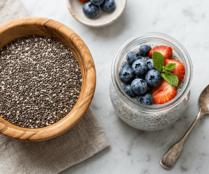 Chia semena: Celovit vodič za uporabo, pripravo in zdravo hujšanje – chia semena