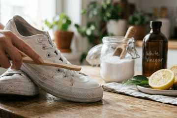 Domače čistilo za bele superge: sijaj in svežina z naravnimi sestavinami – domače čistilo za bele superge