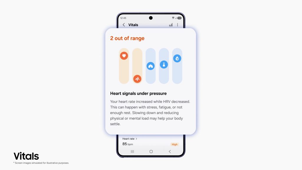 Samsung Vitals