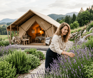 Herbal glamping: odkrijte čarobnost povezave z naravo v Sloveniji – herbal glamping