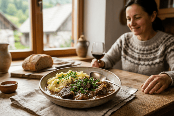 Čebulna bržola: skrivnost sočnega okusa in kremaste omake – čebulna bržola