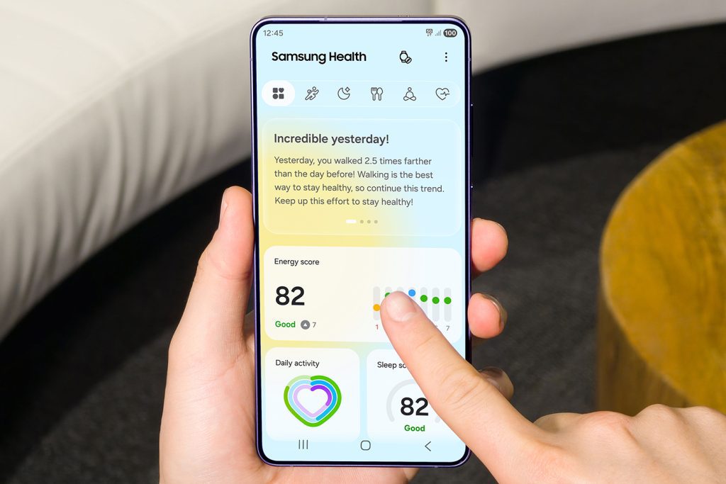 Aplikacija Samsung Health
