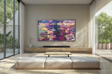 ▲Athene Galiciadis_ Stillleben(Reflection on longings and belongings, 2021) displayed on S95H